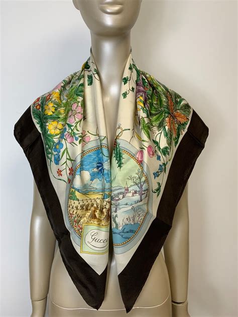 foulard gucci come indossarlo|foulard gucci v accornero.